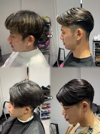 パーマ メンズ メンズ特化 RENのヘアスタイル