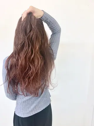 ロング 穐田 司樹のヘアスタイル