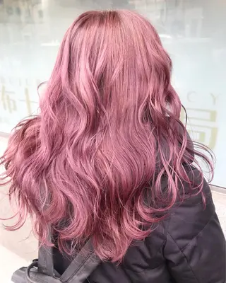 ロング カラー メンズ縮毛矯正 細谷碧海のヘアスタイル