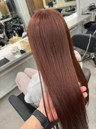 ロング カラー ハイトーン/メンズ パーマ👾ますのヘアスタイル