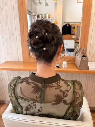 ヘアアレンジ hair &make EPICRUMIのヘアスタイル
