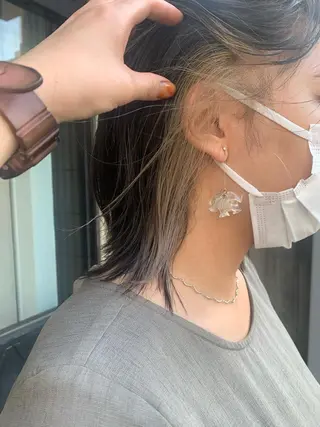 ミディアム カラー Takahashi Yuriのヘアスタイル