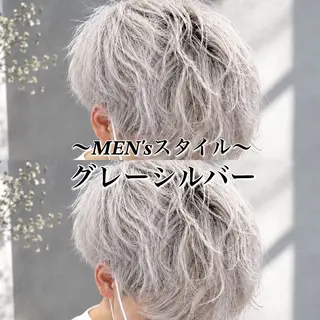 ショート カラー メンズ 山﨑 結太のヘアスタイル