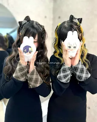 ロング ヘアアレンジ ヘアメイク/髪質改善 🎀Moeri🎀のヘアスタイル