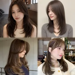 ロング 💫カットモデル💫 ベリショ職人のまのヘアスタイル