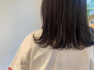 ミディアム co-kyu コキュウのヘアスタイル