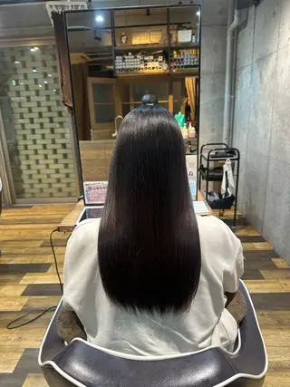 ロング flannel 優介のヘアスタイル