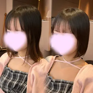 ショート 🪞ボブ特化/顔 まわり🧸mai🎀のヘアスタイル