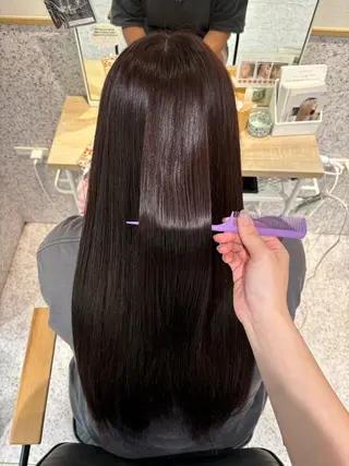 ロング カラー 暖色カラー/ パリジェンヌ💟みくのヘアスタイル