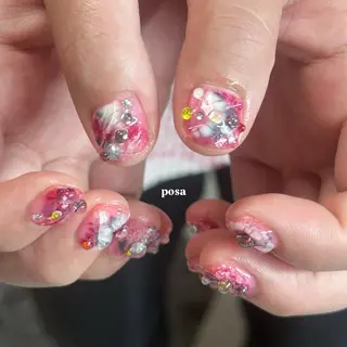 ネイル posa nail モエミのネイルデザイン