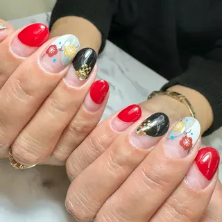 ネイル 矢場町ネイルサロン アイボリーのネイルデザイン