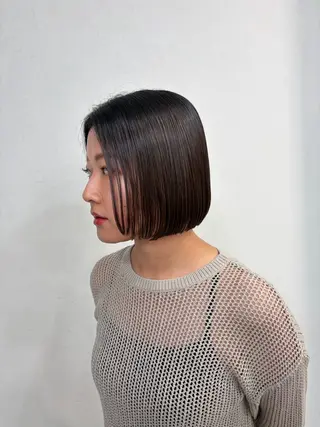 ショート 地毛風縮毛矯正/ボブ /ショート❣️平山のヘアスタイル
