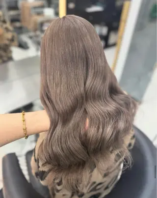 ロング カラー 笠間 啓聖のヘアスタイル