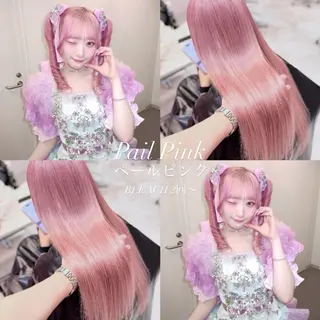 ロング カラー 透明感/艶カラー 💘Hanaのヘアスタイル