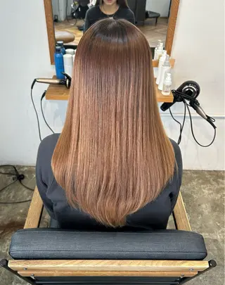 ロング ボブ knock なお 烏丸御池のヘアスタイル