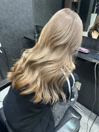 ミディアム カラー 💎透明感カラー💎 bAteAu あまねのヘアスタイル