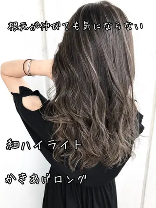 ロング カラー 井坂 弘人のヘアスタイル