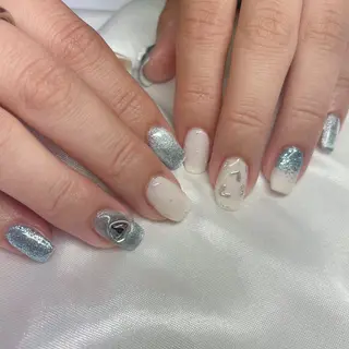 ネイル 坂西/パラジェル /シンプル/中野のネイルデザイン
