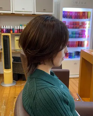 ショート カラー モテるブラウンカラー の達人Tomoyaのヘアスタイル