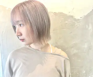 ショート カラー 宮崎 智也のヘアスタイル