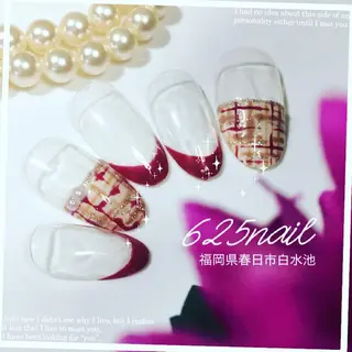 ネイル 625nail 無料P有/春日白水のネイルデザイン
