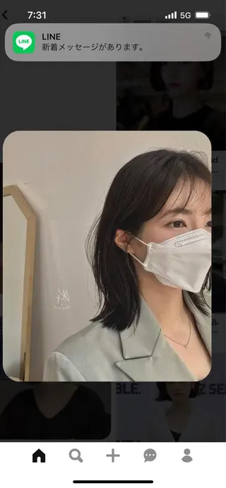 ミディアム 韓国好き🇰🇷 美容師MIKUのヘアスタイル