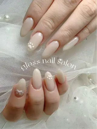 ネイル ゆり🌷 gloss nailのネイルデザイン