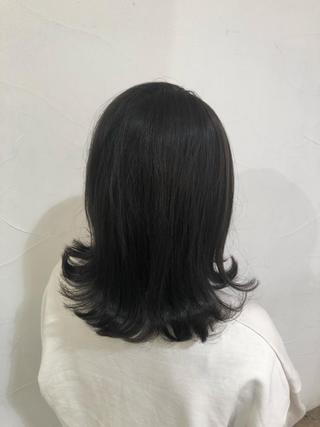 ミディアム カラー 【髪質改善師】 鈴木伸之介のヘアスタイル