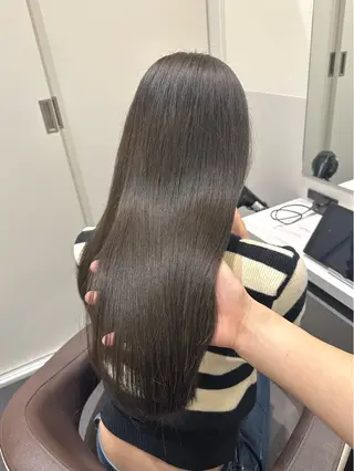 ロング カラー 矢野 晃平のヘアスタイル