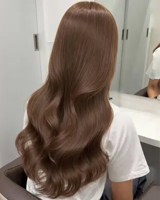 ロング 🤍髪質改善 🤍透明感カラー🤍のヘアスタイル