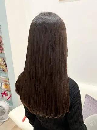 ロング パーマ 京都河原町/艶髪/ 西田晴香のヘアスタイル