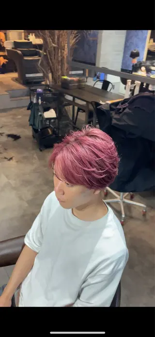 カラー メンズ litbyfifth 濵崎寛太のヘアスタイル