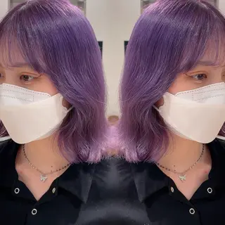 ショート カラー もえな /カラー/ハイトーンのヘアスタイル