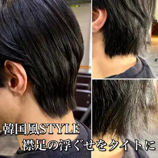 ショート パーマ 加藤 大貴のヘアスタイル