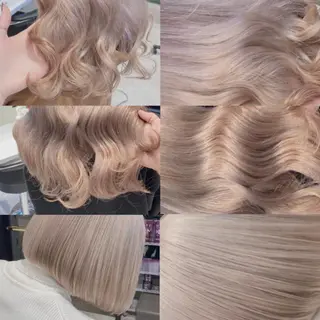 ミディアム カラー ヘアアレンジ ワンズリー中明度 店舗公式のヘアスタイル