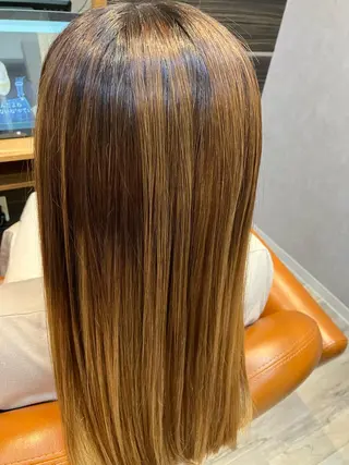 ロング 黒木 翔平のヘアスタイル