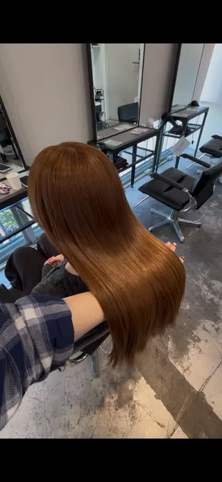 ロング カラー ダメージレス艶髪 🦋MISAKI🦋のヘアスタイル