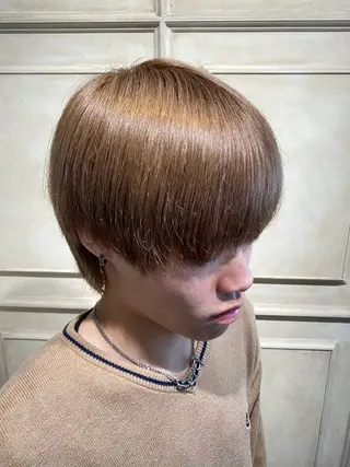 ショート カラー メンズ reverd 竹下 大輔 メンズパーマのヘアスタイル