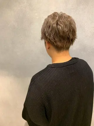 カラー メンズ 森田 尚貴のヘアスタイル