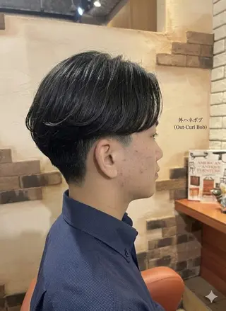 ショート flencia 丸 和博|カットのヘアスタイル