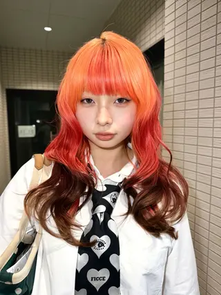 ロング 色落ち特化/似合わせ カット🎼MEIのヘアスタイル
