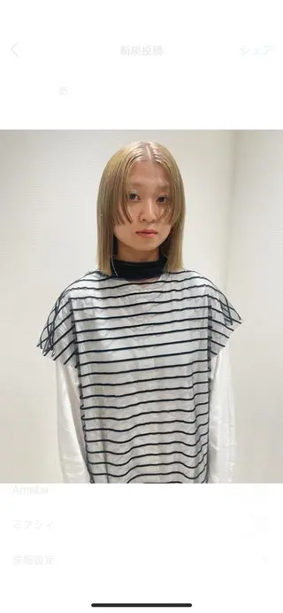 ショート HIBIKI/原宿 ハッシュカット🪄のヘアスタイル