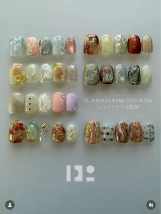 ネイル Hi,nail hiyoriのネイルデザイン