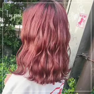 セミロング カラー ヘアアレンジ 💕ブリーチ/ヘアメ 🎀YUUKAのその他イメージ