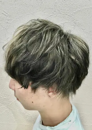 カラー パーマ ヘアアレンジ メンズ メンズパーマの巨匠 鈴木純のヘアスタイル