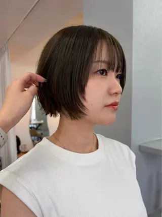 ショート カラー 駒場 まといのヘアスタイル