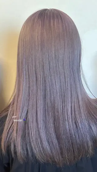 ロング カラー 冬桜🌸perm/ bleach💛のヘアスタイル