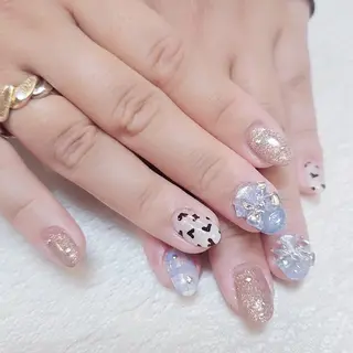 ネイル 手描きｱｰﾄ&推し活 🌟Wisteriaのネイルデザイン