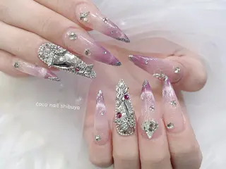 ネイル CoCo Nail 長さ出し専門店のネイルデザイン