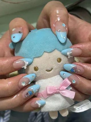 ネイル パラあり！フィルイン 美フォルムのネイルデザイン